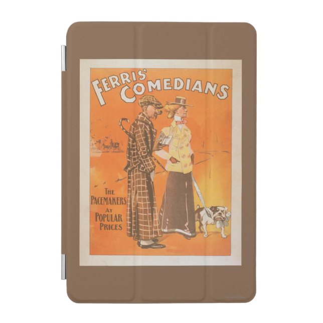 Ferris Comedians "Pacemakers at Popular Prices" iPad Mini Cover (Front)