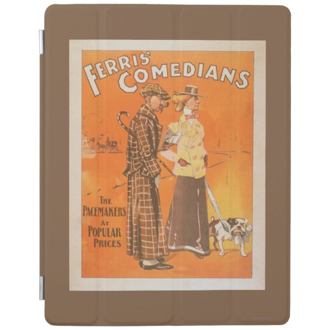 Ferris Comedians "Pacemakers at Popular Prices" iPad Smart Cover (Front)