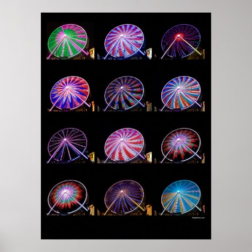 Ferris Wheel 18X24 Poster