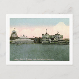 Ferris Wheel, Asbury Park, New Jersey Vintage Postcard