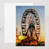Ferris Wheel at Night (Front/Back)