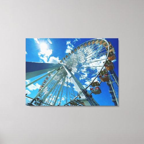 Ferris Wheel Canvas Print