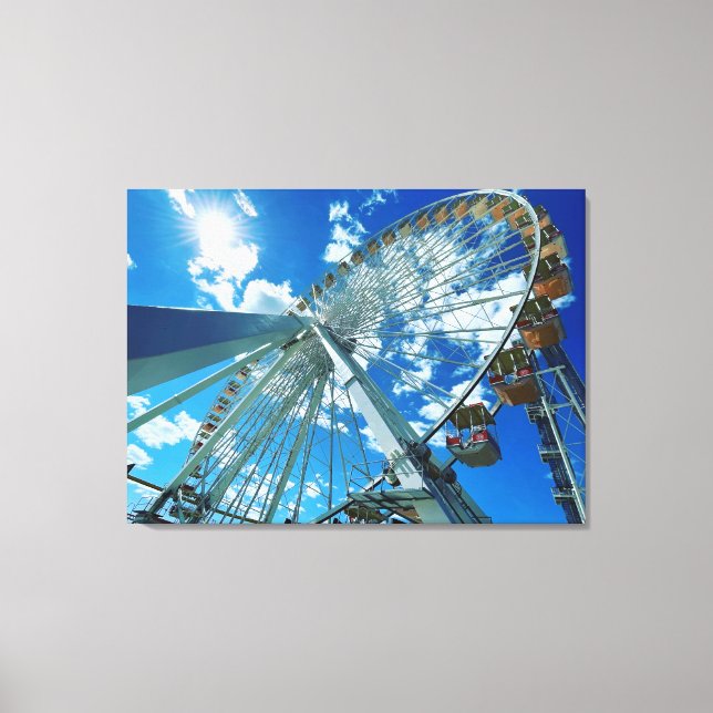 Ferris Wheel Canvas Print (Front)