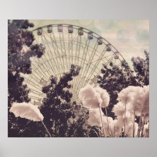 Ferris Wheel Carnival Poster (Front)