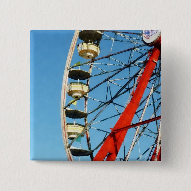 Ferris Wheel Closeup Button (Front)