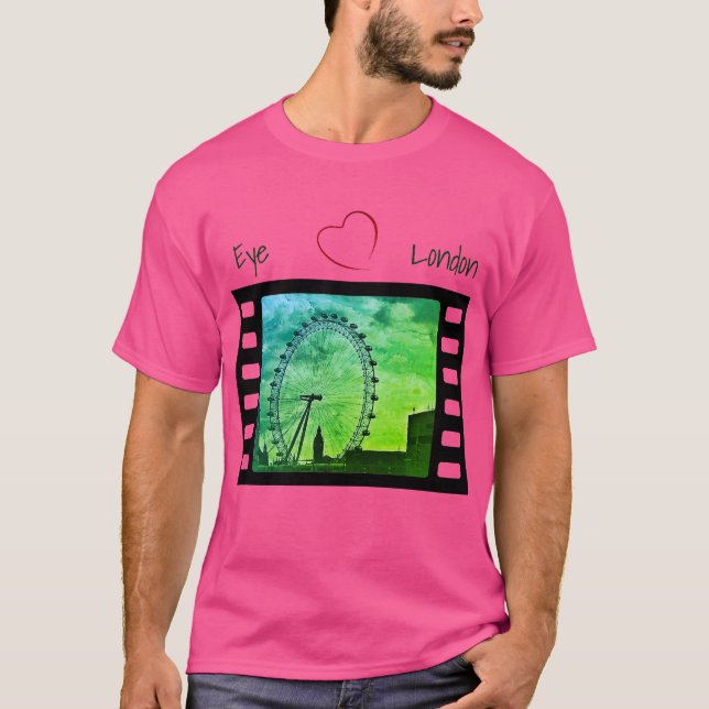Ferris Wheel Europe Vacation Unisex T-Shirt (Front)