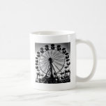 Ferris Wheel In Black And White Photo Gifts Coffee Mug at Zazzle