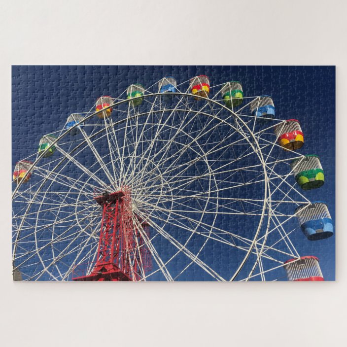 ferris wheel jigsaw puzzle