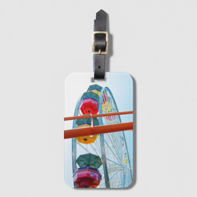 Ferris Wheel Luggage Tag (Front Vertical)