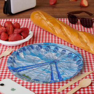 Ferris Wheel  Paper Plates