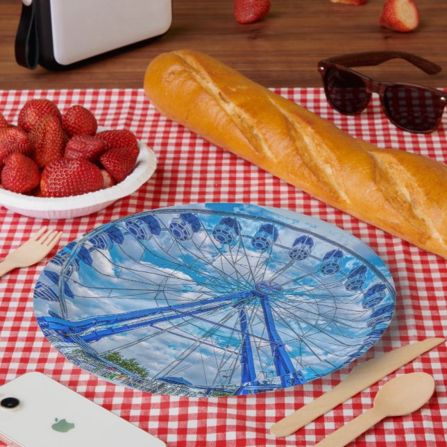 Ferris Wheel  Paper Plates (Picnic)