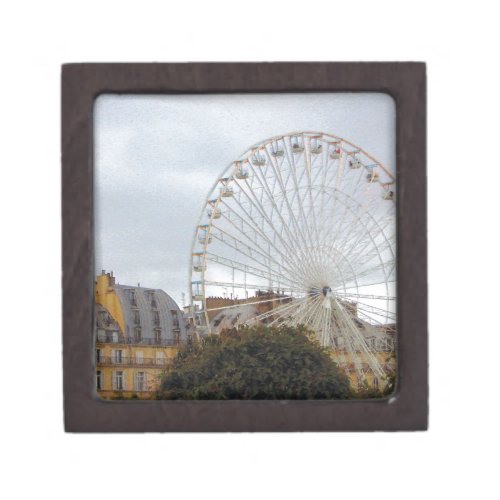 Ferris Wheel _ Paris France Keepsake Box