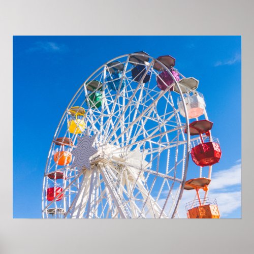 Ferris wheel poster