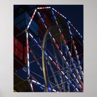 Ferris Wheel Poster