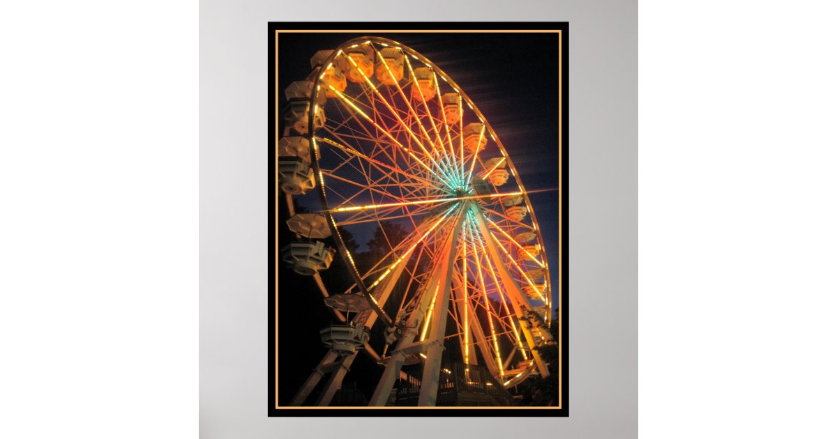 Ferris Wheel Print | Zazzle