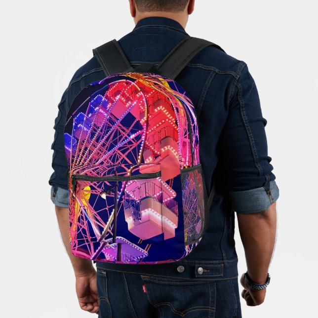 Ferris wheel printed backpack (Insitu (Model))