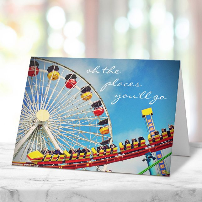 Ferris Wheel Roller Coaster Places You Go Script Card (Creator Uploaded)