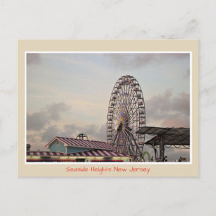 Ferris Wheel Seaside Heights Postcard