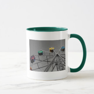 Ferris Wheel(selective color) mug