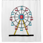 Ferris Wheel Shower Curtain