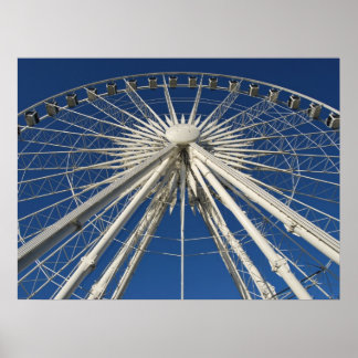 Ferris Wheel Symmetry Poster