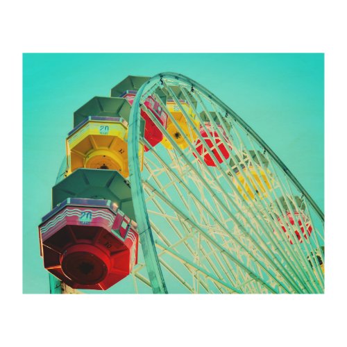 Ferris Wheel Wood Wall Decor