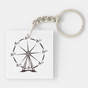 Ferrous Ferris Wheel Keychain