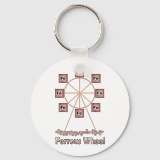Ferrous Wheel Iron Chemistry Item Keychain