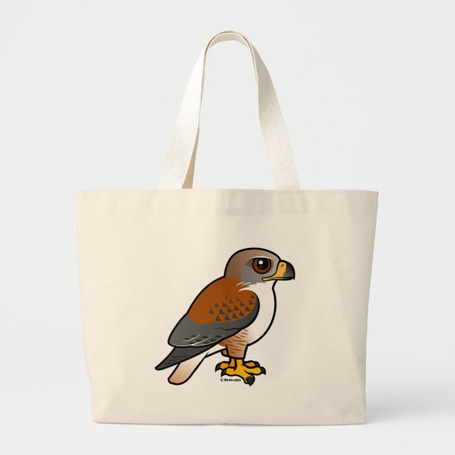 Ferruginous Hawk Large Tote Bag (Front)