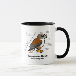 Ferruginous Hawk Statistics Combo Mug