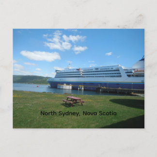 Ferry at North Sydney Postcard