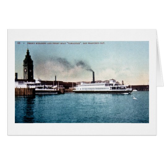 Ferry Boat Tamalpais, San Francisco Bay (Front Horizontal)