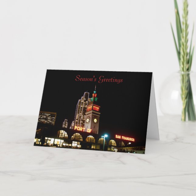 Ferry Building Holiday Card (Front)