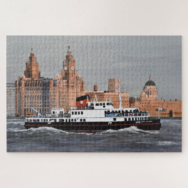 Ferry, Cross the Mersey.JPG Jigsaw Puzzle (Horizontal)