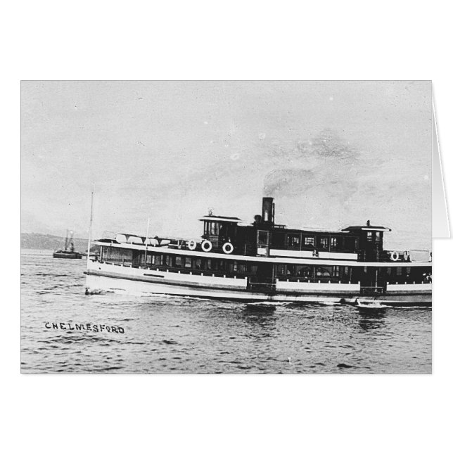 Ferry Lady Chelmsford 1900s Cards (Front Horizontal)
