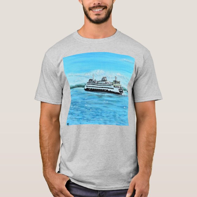 Ferry Painting T-Shirt (Front)