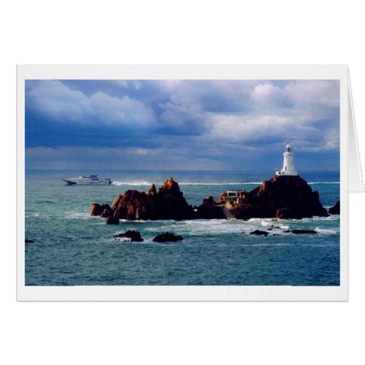 FERRY PASSES CORBIERE LIGHTHOUSE CARDS (Front Horizontal)