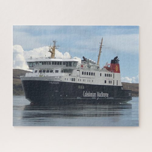 Ferry Sailing to Islay in Scotland Jigsaw Puzzle