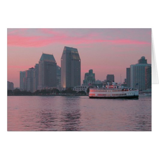 Ferry @ San Diego Sunset (Front Horizontal)