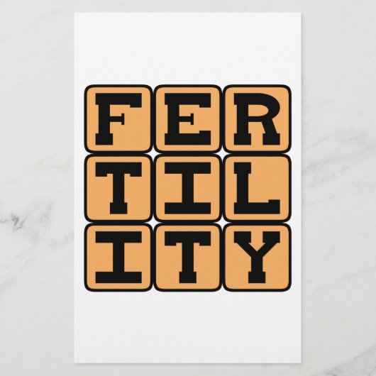 Fertility, Pregnancy Announcement (Front)