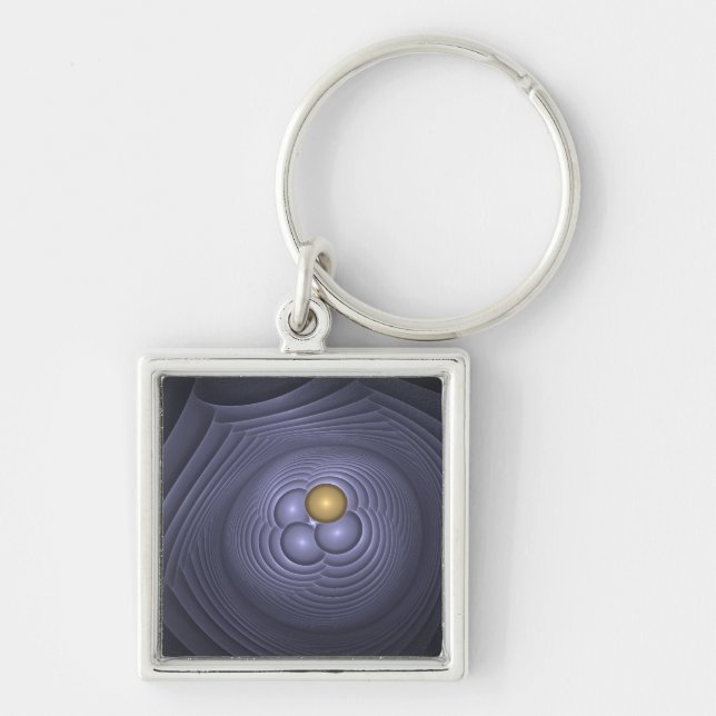 Fertility Square Key Ring (Front)