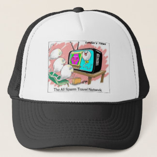 Fertilization Travel Network Trucker Hat