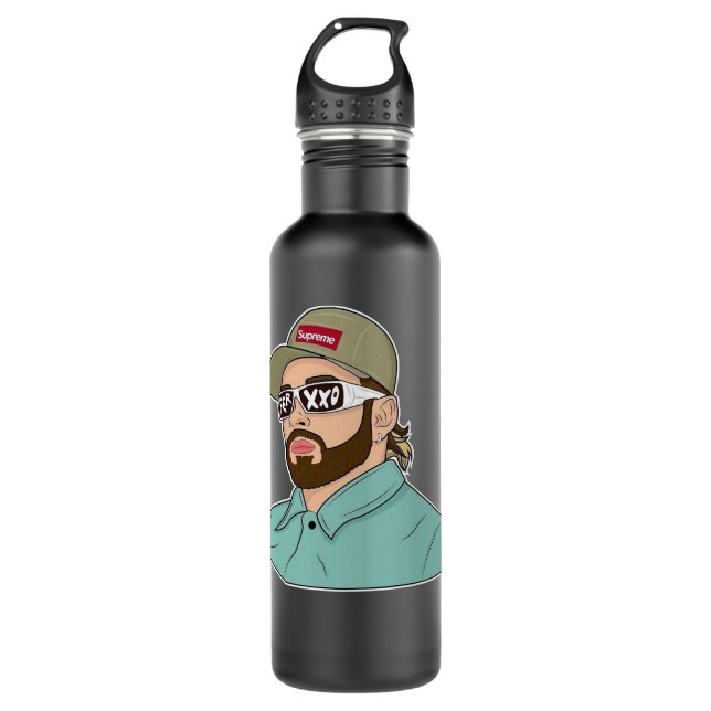 FERXXO ANIMATED Classic Stainless Steel Water Bottle (Front)