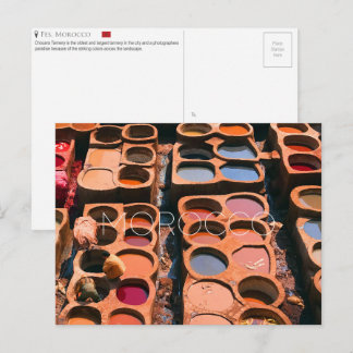 Fes, Morocco Postcard