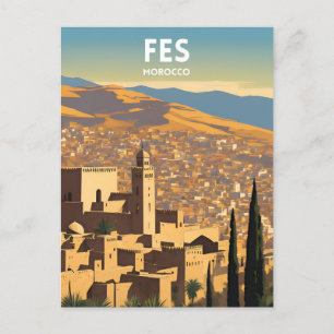 Fes Morocco Postcard