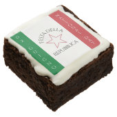 Festa della Repubblica National Day of Italy Flag Brownie (Angled)