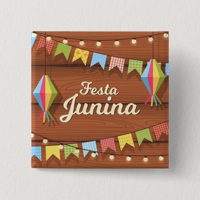 Festa Junina Button (Front)