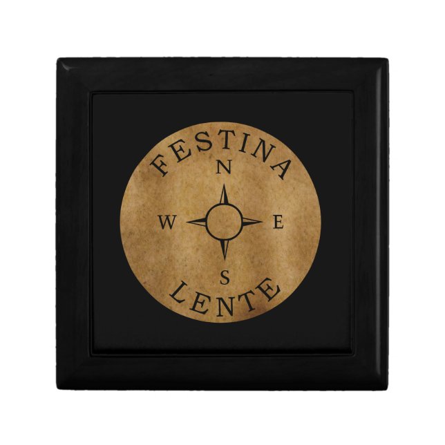 Festina lente gift box (Front)