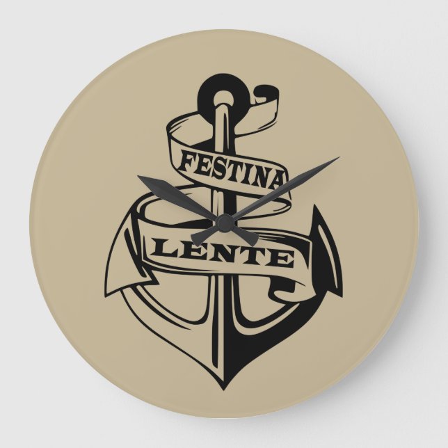 Festina lente large clock (Front)