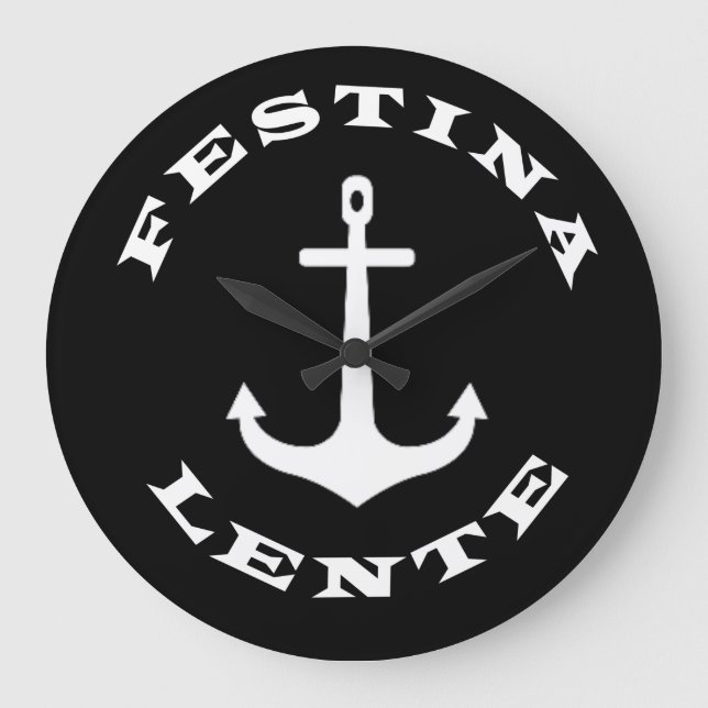 Festina lente large clock (Front)